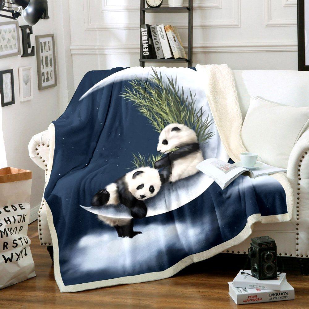 Panda Blanket, Giant Panda And Moon 1605630984026.jpg