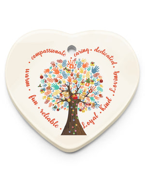 Occupational Therapist Heart Heart Ornament | Christmas Ornament | Christmas Gift 1606674350112.jpg