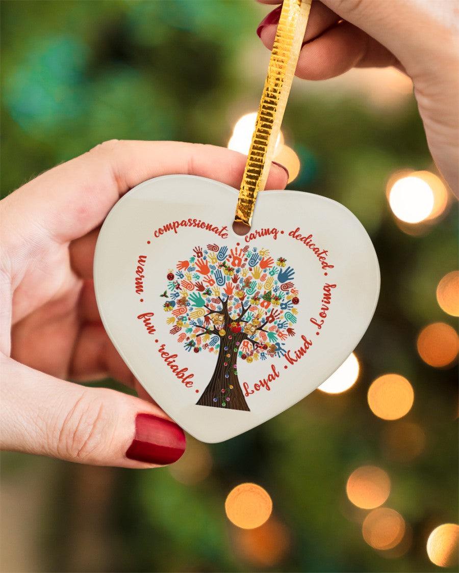 Occupational Therapist Heart Heart Ornament | Christmas Ornament | Christmas Gift 1606674350328.jpg