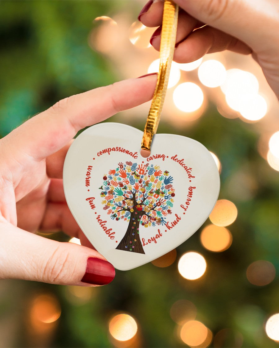 Occupational Therapist Heart Heart Ornament | Christmas Ornament | Christmas Gift 1606674350606.jpg