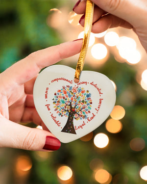 Occupational Therapist Heart Heart Ornament | Christmas Ornament | Christmas Gift 1606674350606.jpg