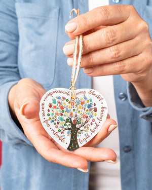 Social Worker Gift Heart Ornament | Christmas Ornament | Christmas Gift 1606674351726.jpg