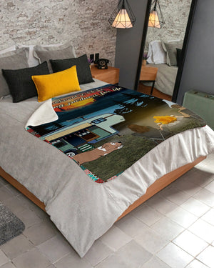 Camping Blanket Husband And Wife Partners For Life Fleece Blanket - Quilt Blanket 1606758447434.jpg