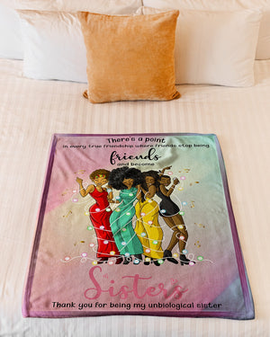 Friends And Become Sisters 9 Blanket Fleece Blanket - Quilt Blanket 1606760676959.jpg