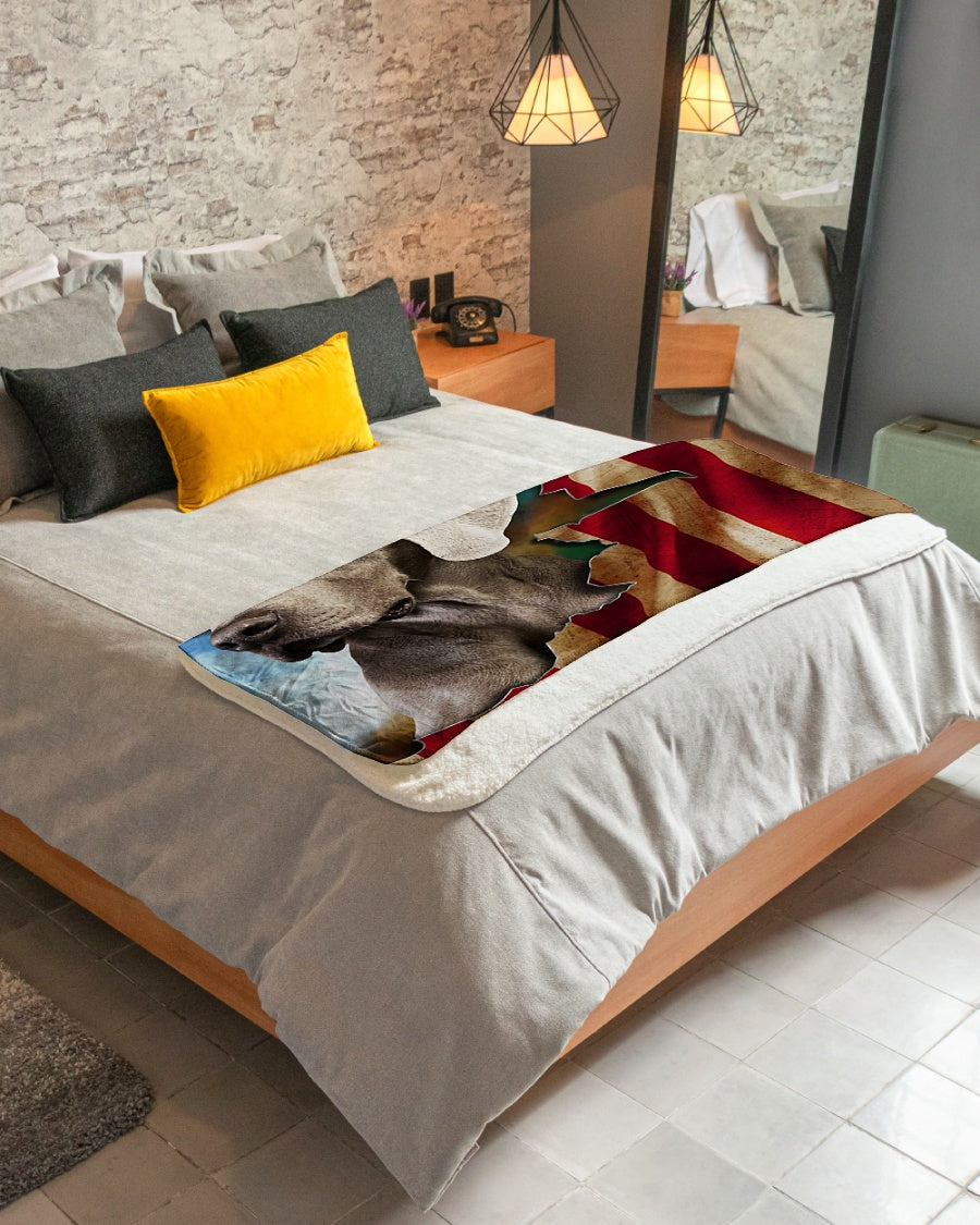 Dog Blanket - Weimaraner America Fleece Blanket - Quilt Blanket 1606842135450.jpg