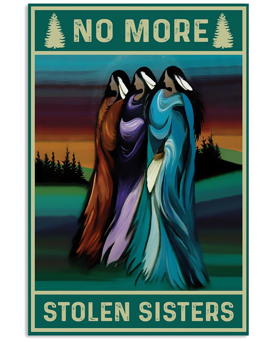No More Stolen Sisters Native American Vertical Canvas | Wall Decor Visual Art 1606967801521.jpg