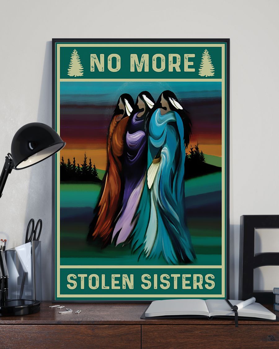 No More Stolen Sisters Native American Vertical Canvas | Wall Decor Visual Art 1606967803602.jpg