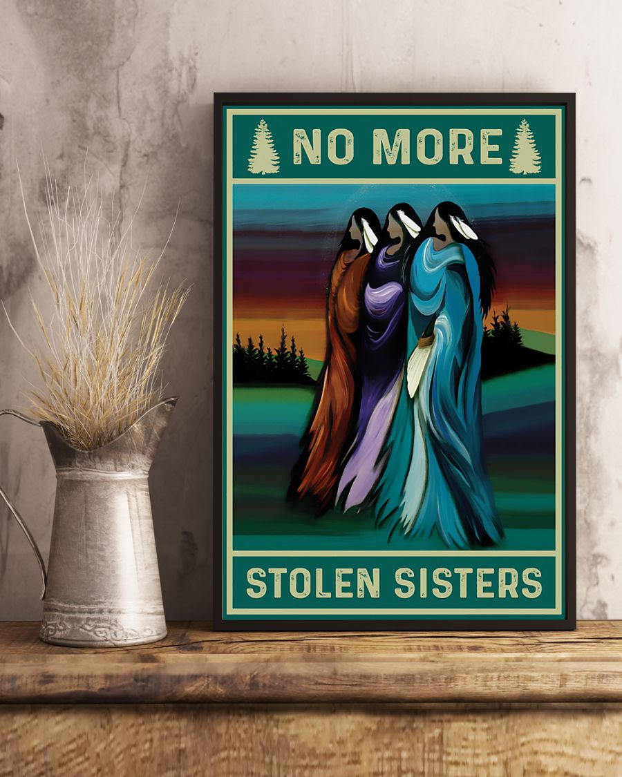 No More Stolen Sisters Native American Vertical Canvas | Wall Decor Visual Art 1606967805565.jpg