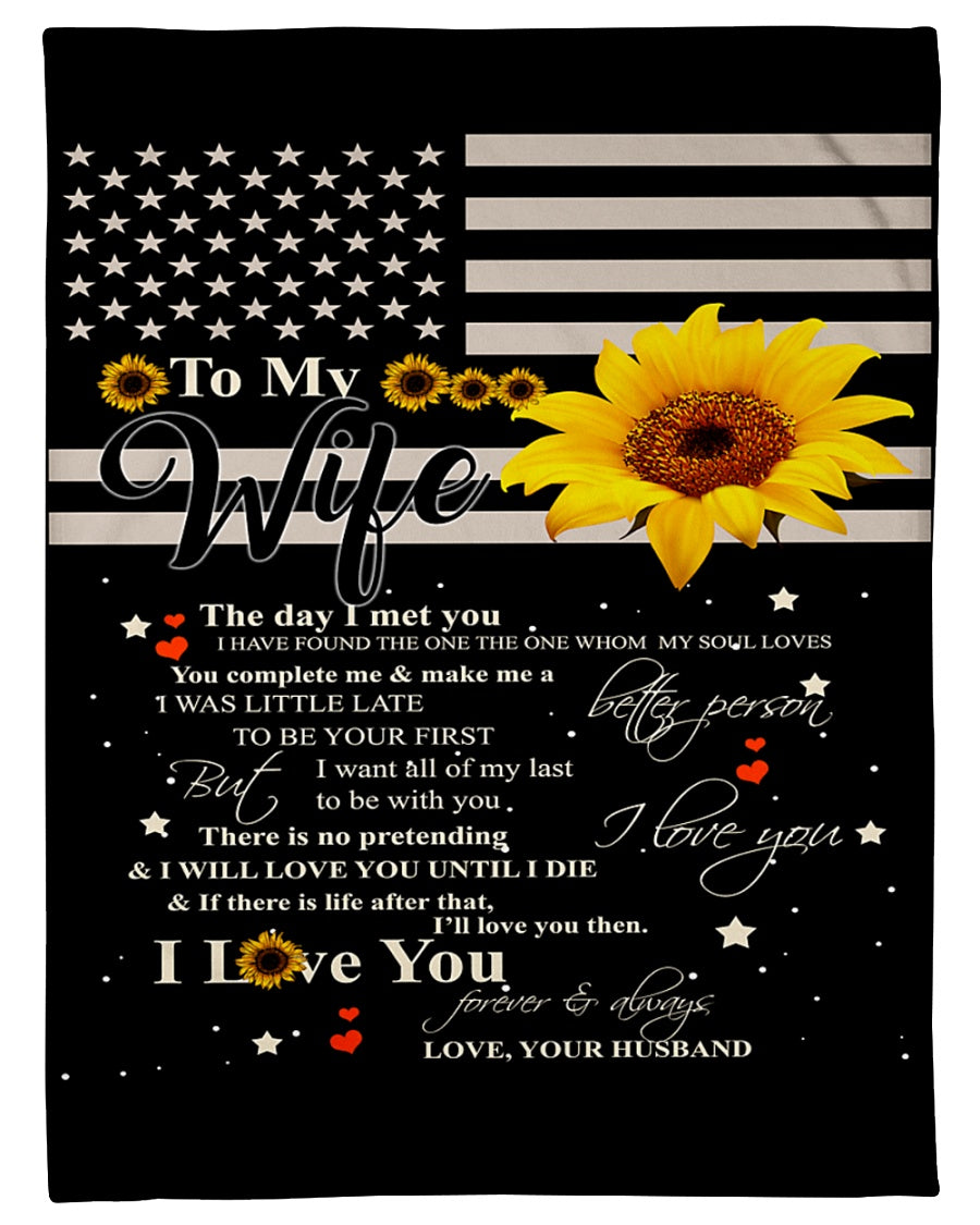 Husband To Wife The One My Soul Loves Fleece Blanket - Quilt Blanket 1607356940409.jpg