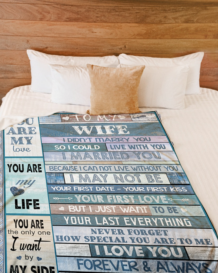 Husband To Wife Your Last Everything Fleece Blanket - Quilt Blanket 1607356946095.jpg