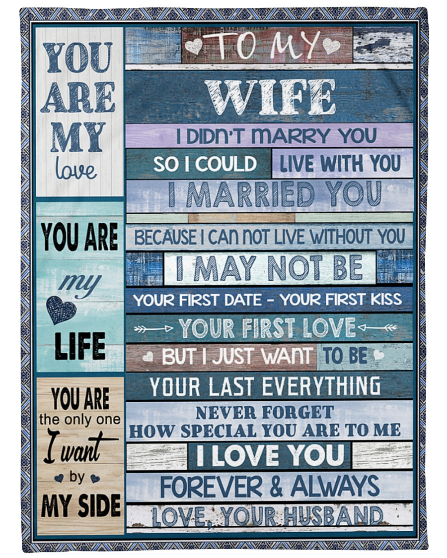 Husband To Wife Your Last Everything Fleece Blanket - Quilt Blanket 1607356948075.jpg