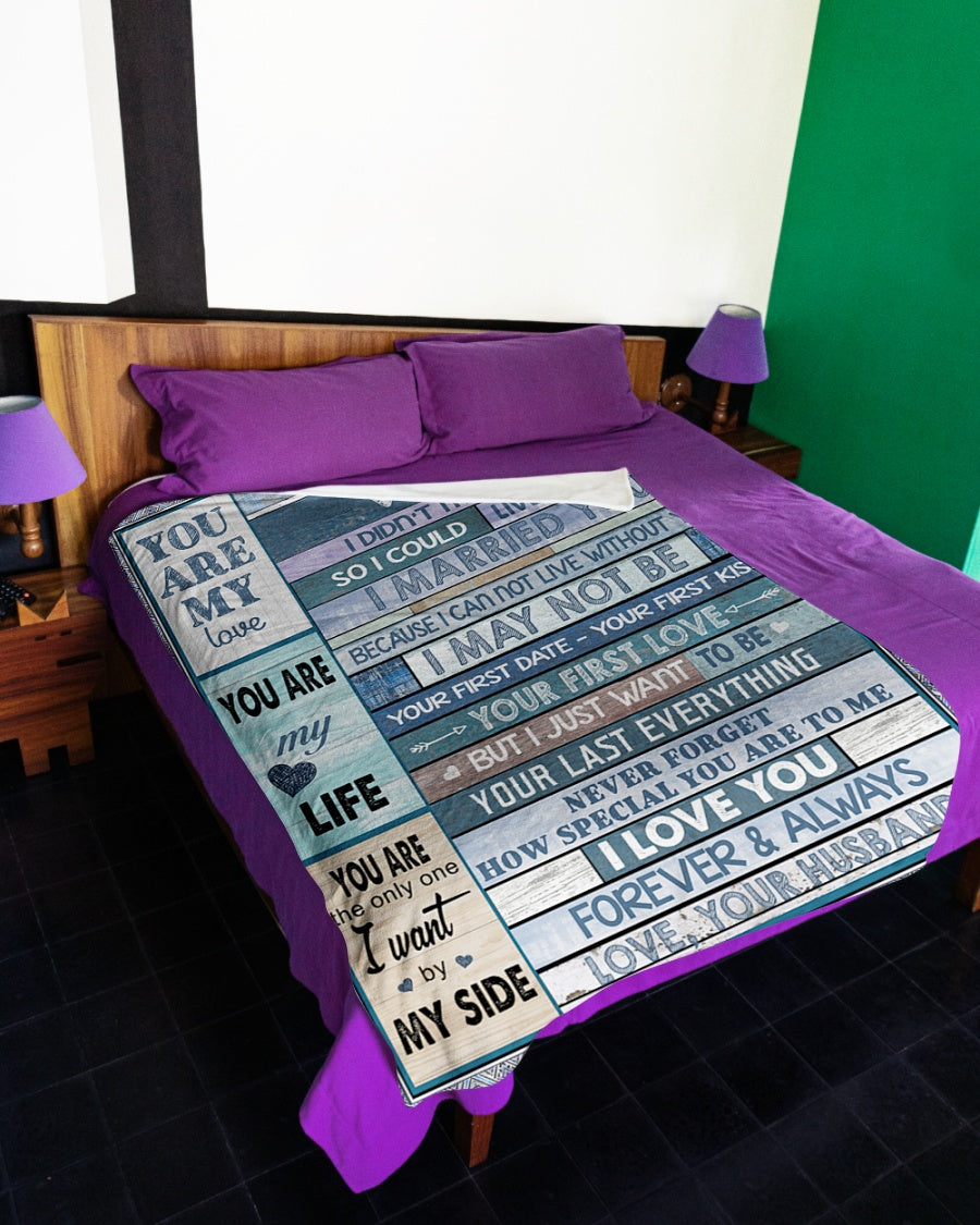 Husband To Wife Your Last Everything Fleece Blanket - Quilt Blanket 1607356950029.jpg