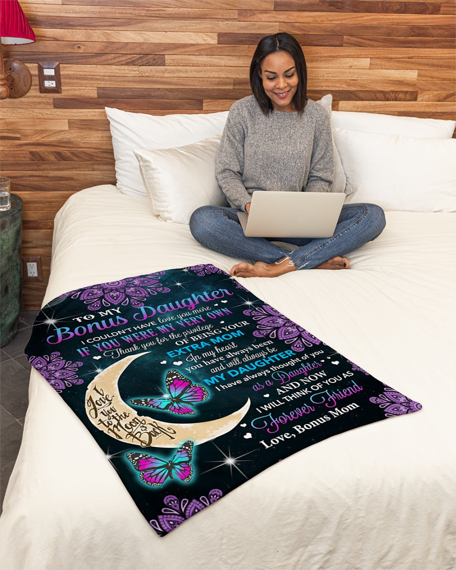 Gift For Daughter Blanket, To My Daughter I Couldn't Have Love You More 1607357200736.jpg