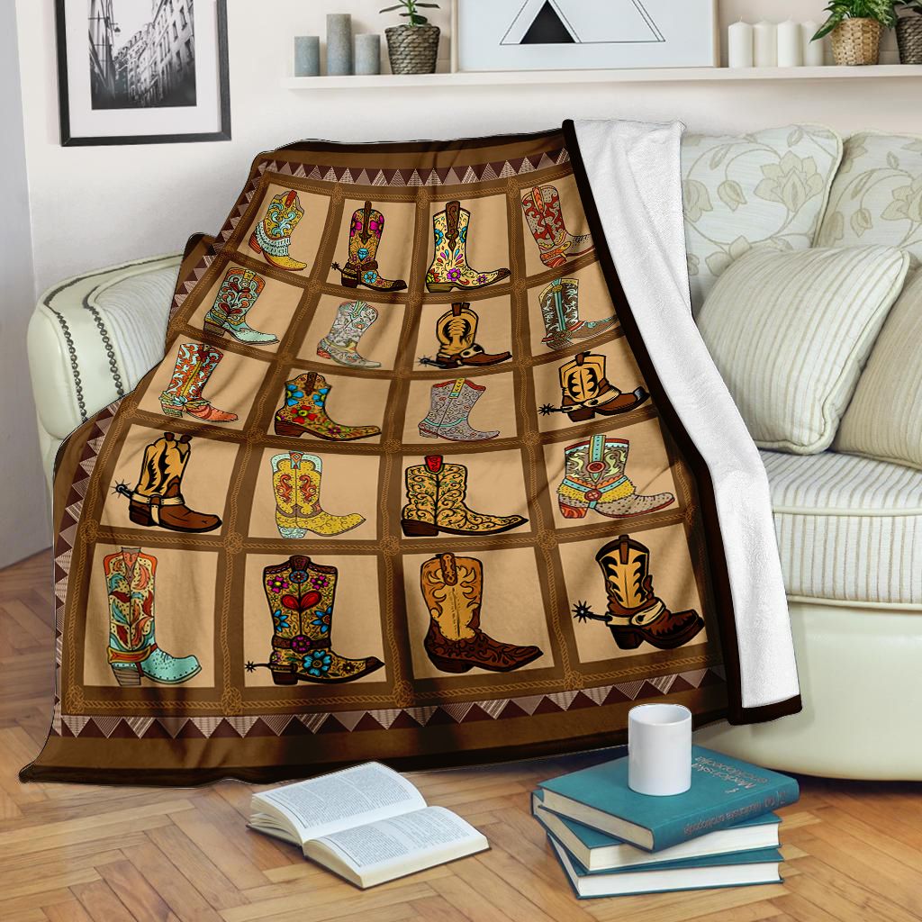 Cowboy Boots Fleece Blanket 1607968736802.jpg