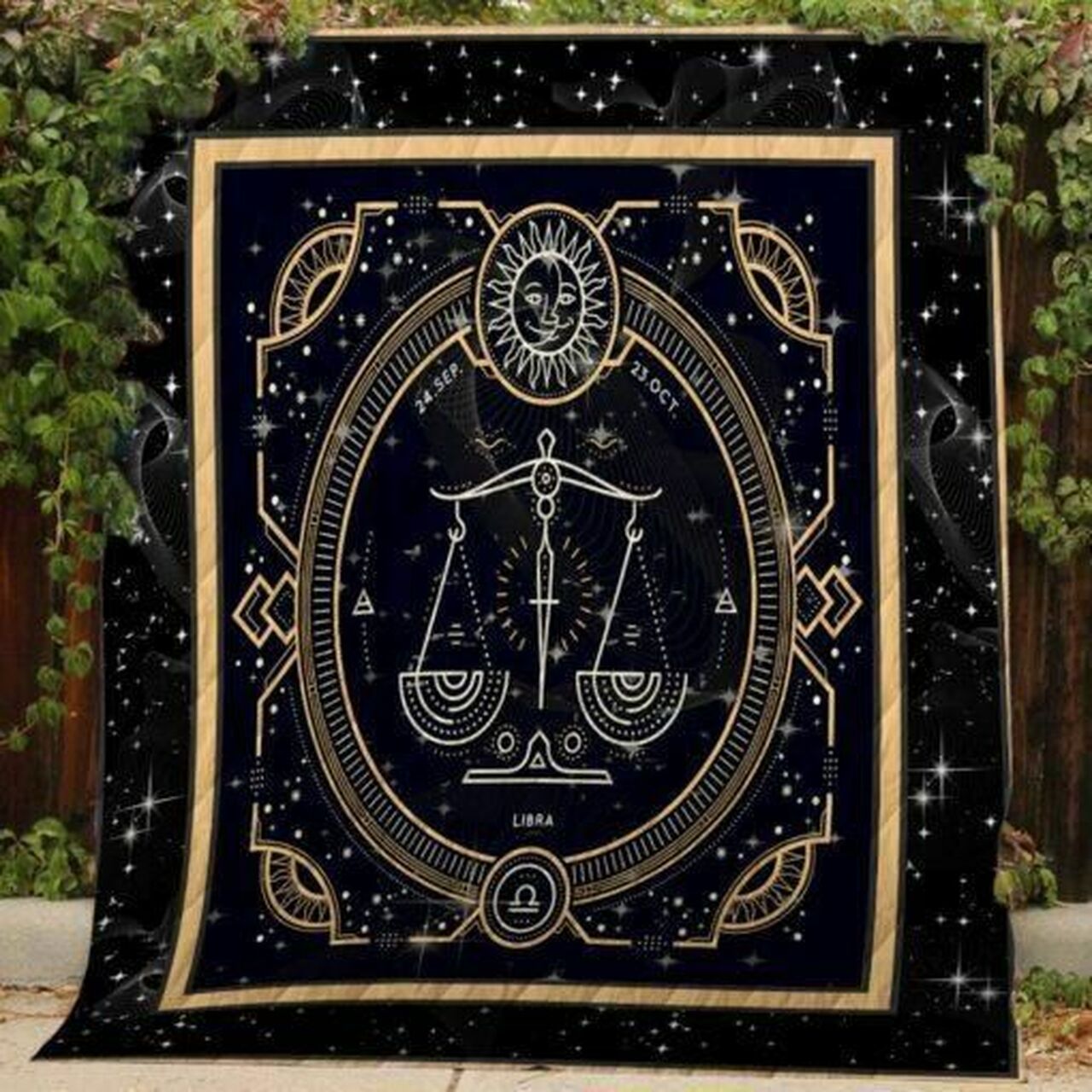 Libra My Zodiac Fleece Blanket - Quilt Blanket 1608136066444.jpg