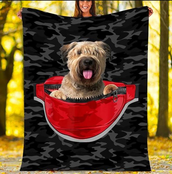 Bouvier Des Flandres Dog In The Bag Gift Fleece Blanket - Quilt Blanket 1608136072684.jpg