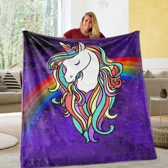 Fabulous Unicorn Fleece Blanket 1608136084229.jpg