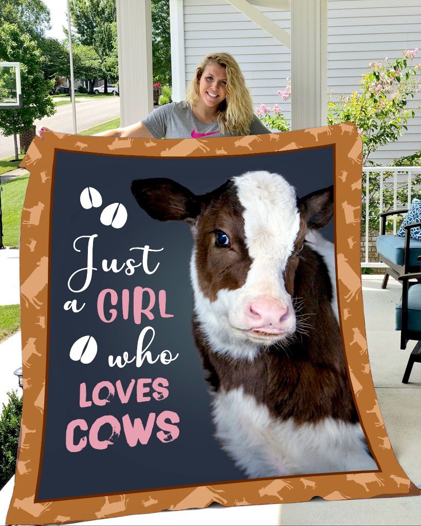Animal Blanket, Just A Girl Who Loves Cows 1608136092009.jpg
