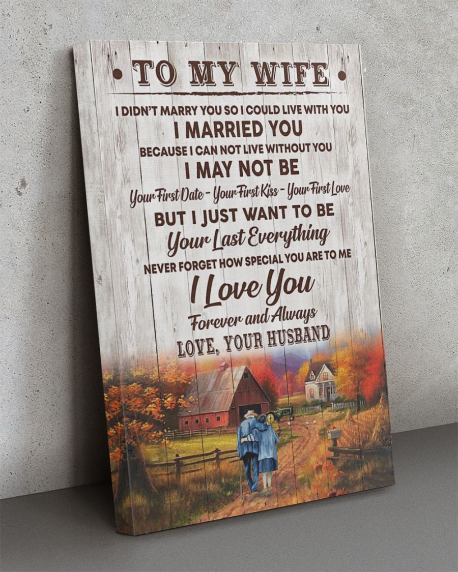 To My Wife With Love Canvas Gift For Wife  1608523308745.jpg