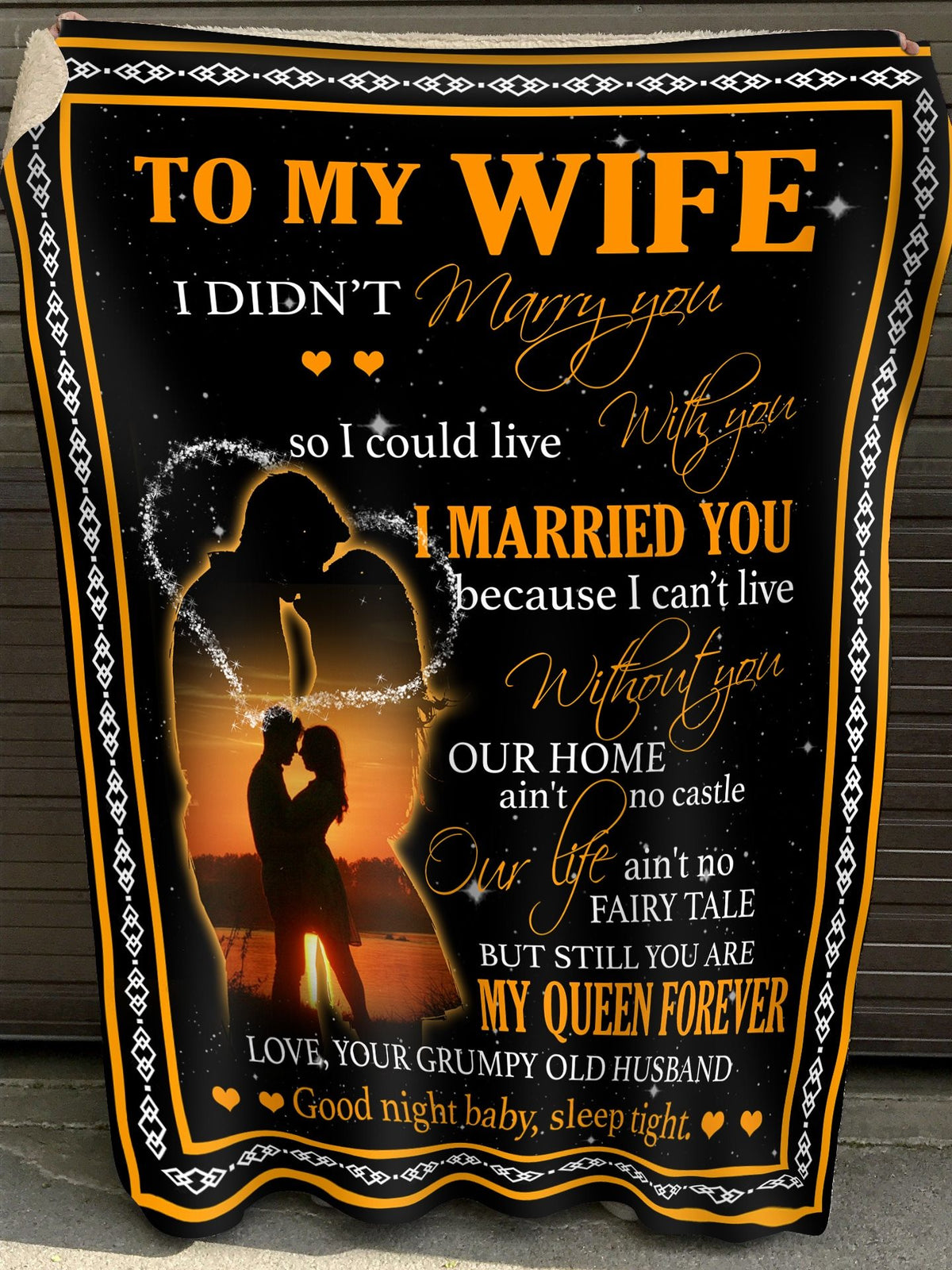 Gift For Wife Blanket, To My Wife Still You Are My Queen Forever Fleece Blanket 1608535451562.jpg