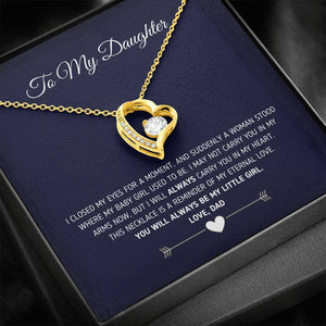 To My Daughter I Closed My Eyes For A Moment, Necklace With Message Card, For Daughter, For Daughter, From Dad To Daughter 1611506111784.jpg