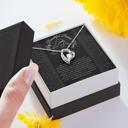 To My Beautiful Bonus Mom I Just Wanted You To Know, Necklace With Message Card, Mother’s Day Gift From Daughter To Mom, Meaningful Mother’s Day Gift			 1611506129565.jpg