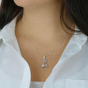 To Our Daughter Reach For The Stars, Graceful Love Giraffe Necklace With Message Card, Sentimental Gift For Daughter, Love From Mom And Dad. 1611506192467.jpg
