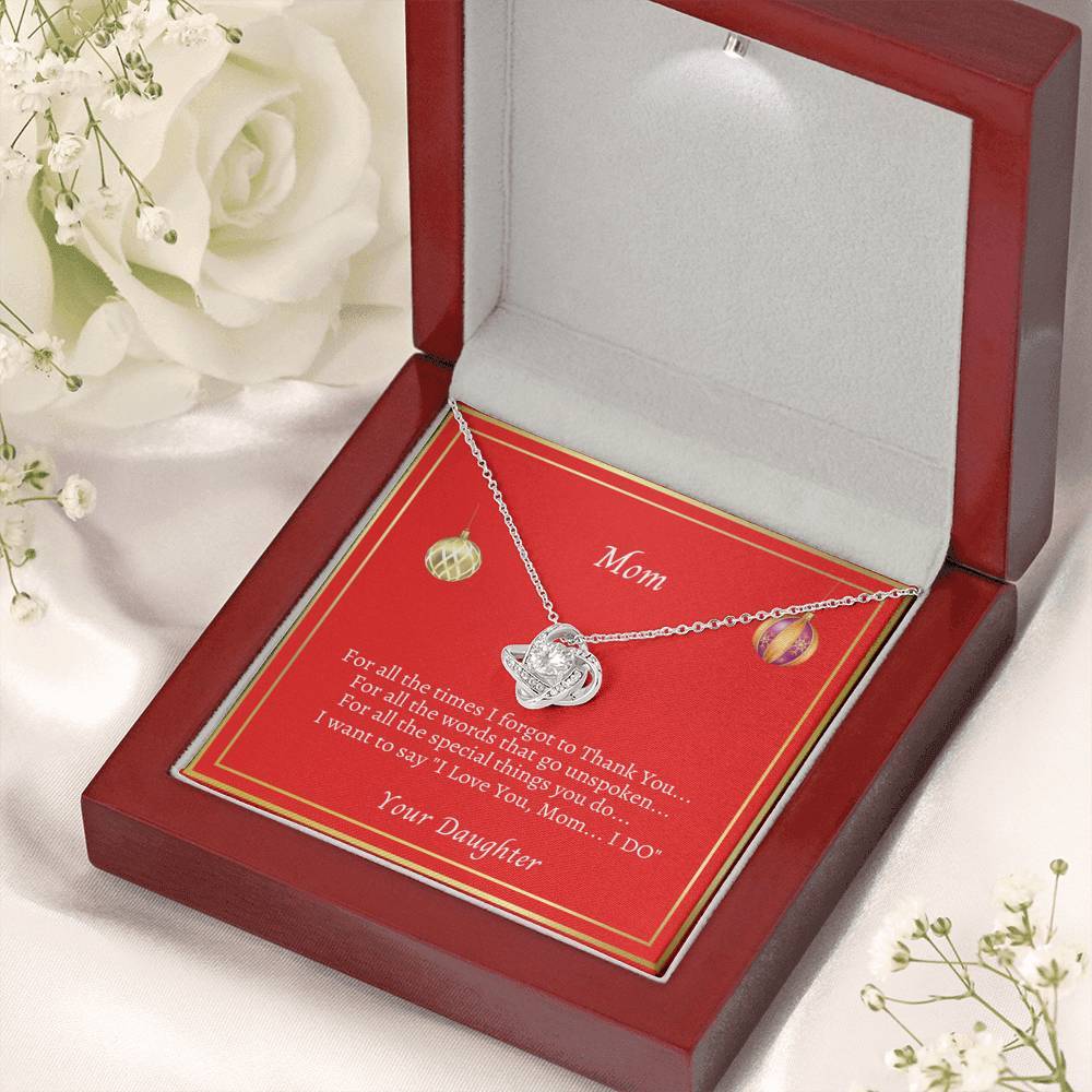 To My Mom I Love You Mom Necklace With Message Card, Gift For Mom, Meaningful Gift For Mom, Love From Daughter. 1611506194484.jpg