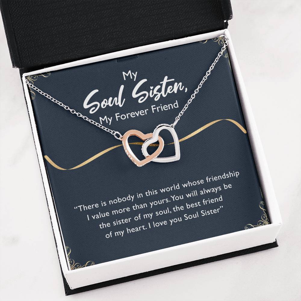 To My Sister I Love You Necklace With Message Card, Birthday Gift For Sister, Meaningful Gift For Sister, Love From Sis. 1611631298105.jpg