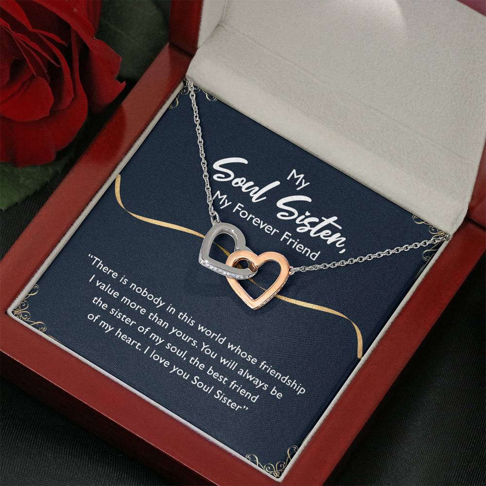 To My Sister I Love You Necklace With Message Card, Birthday Gift For Sister, Meaningful Gift For Sister, Love From Sis. 1611631298988.jpg