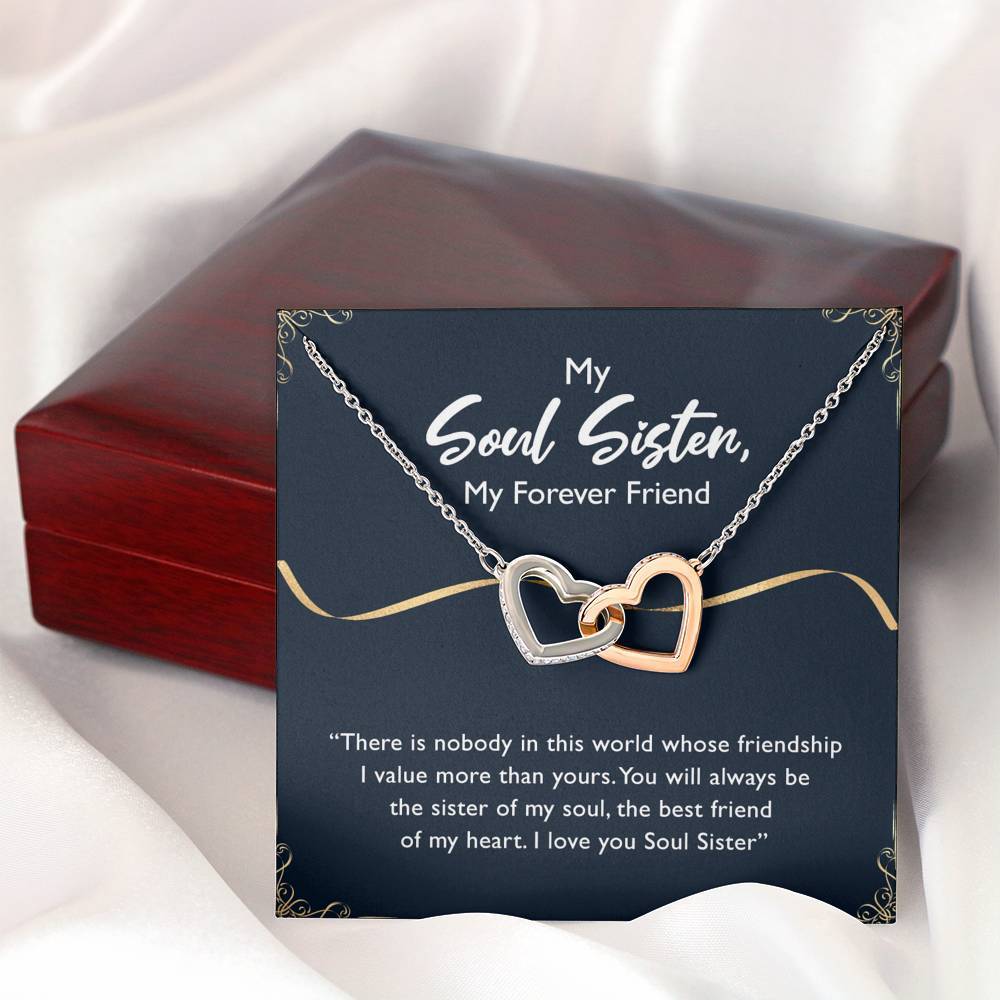 To My Sister I Love You Necklace With Message Card, Birthday Gift For Sister, Meaningful Gift For Sister, Love From Sis. 1611631300060.jpg