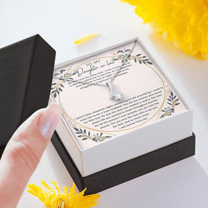 To My Daughter In Law I Will Forever Love You Necklace With Message Card, Gift For Daughter, Meaningful Gift, Love From Mom. 1611632032687.jpg