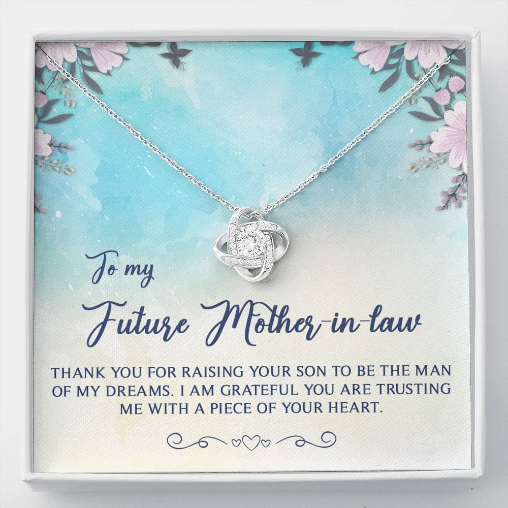 To My Future Mom In Law Thank You For Raising Your Son To Be The Man Of My Dreams Necklace With Message Card, Gift For Mom, Best Mother s Day Gift Ideas, Meaningful Mother s Day Gift 1611632041579.jpg