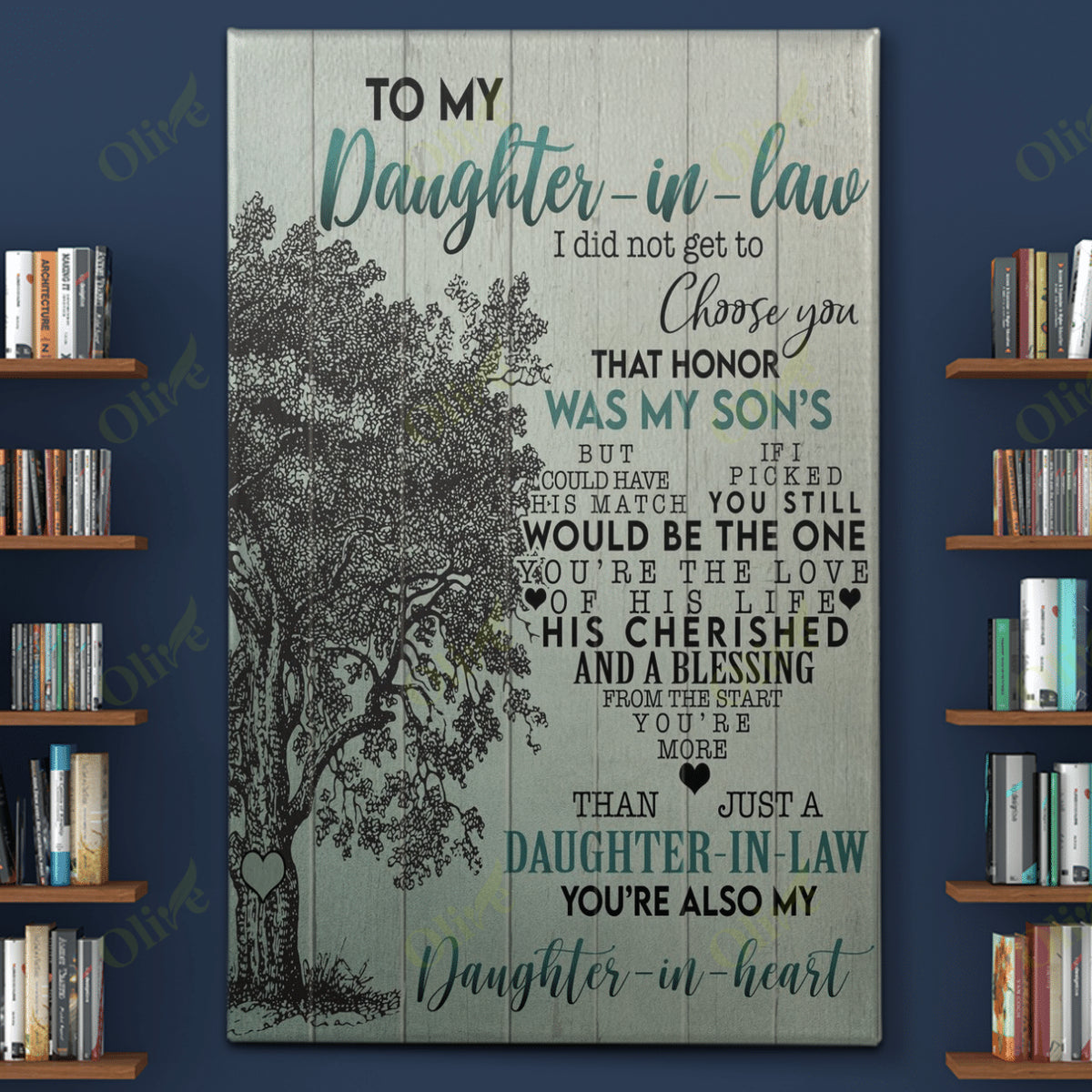 To Daughter-In-Law Canvas | Wall Decor Visual Art 1611679025009.jpg