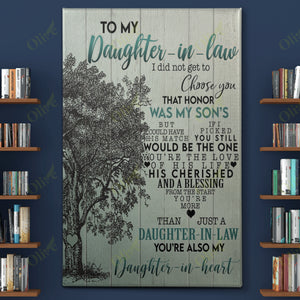 To Daughter-In-Law Canvas | Wall Decor Visual Art 1611679025009.jpg