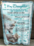 Gift For Daughter Blanket, Wolf To My Daughter I Hope You Believe In Yourself - Love From Mom 1612490559357.jpg