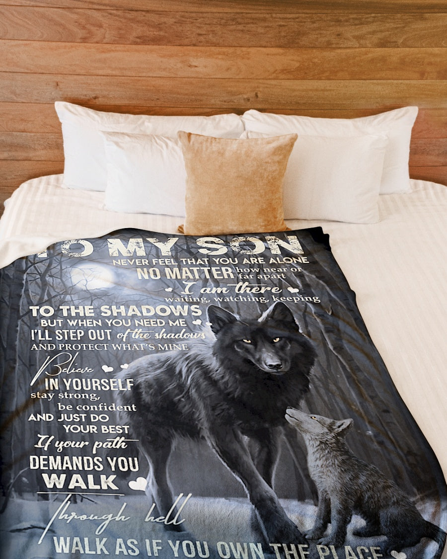 To My Son Stay Strong Be Confident And Just Do Your Best Fleece Blanket - Quilt Blanket Gift For Son Gift From Dad To Son Home Decor Bedding Couch Sofa Soft And Comfy Cozy 1614530087787.jpg