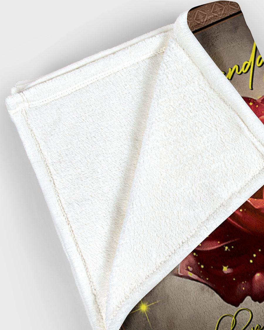 To My Granddaughter Love You For The Rest Of Mine Fleece Blanket - Quilt Blanket Gift For Granddaughter Gift From Grandma To Granddaughter Home Decor Bedding Couch Sofa Soft And Comfy Cozy 1614612726405.jpg