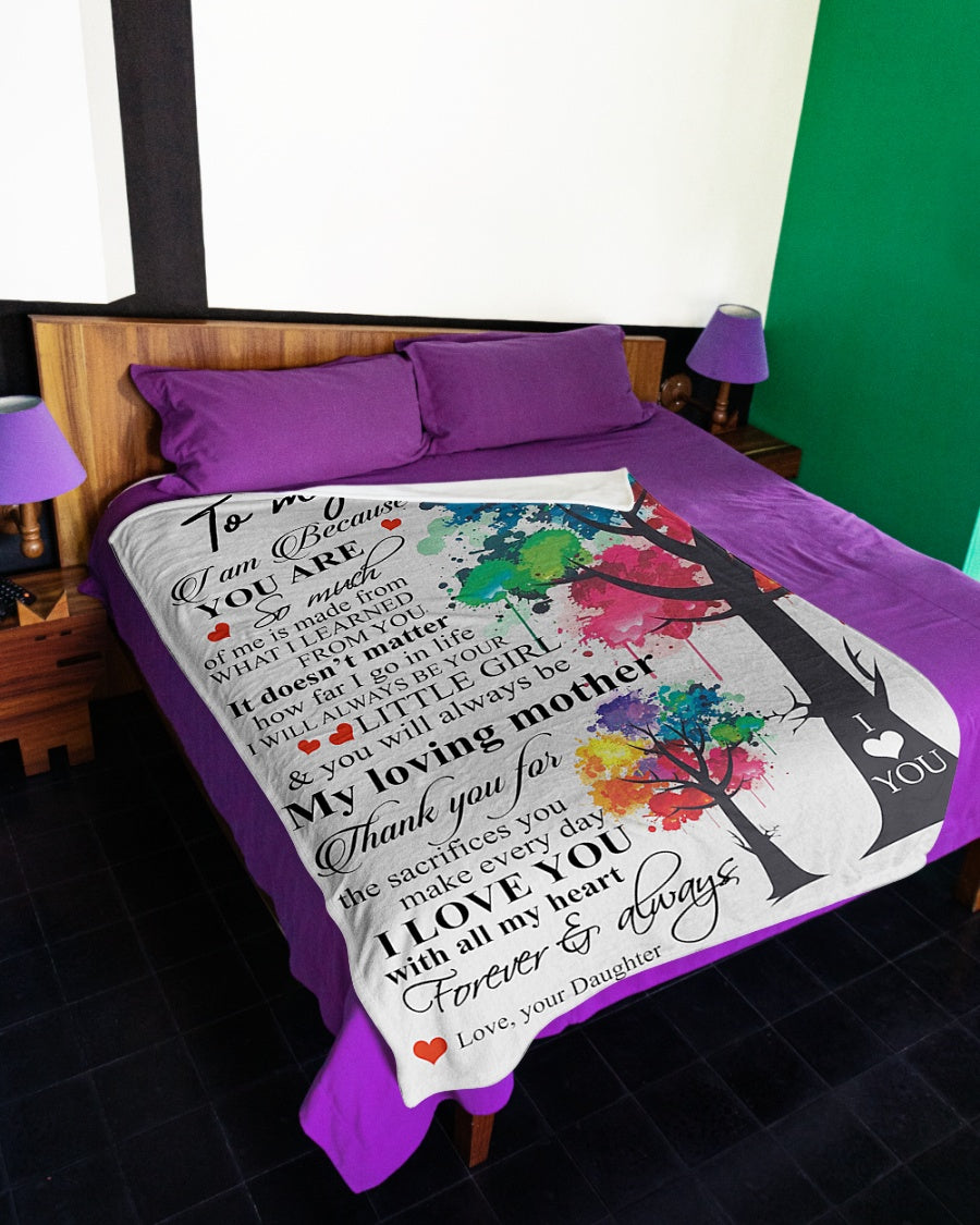 Gift For Mother Blanket, My Loving Mother Fleece Blanket 1615398118615.jpg