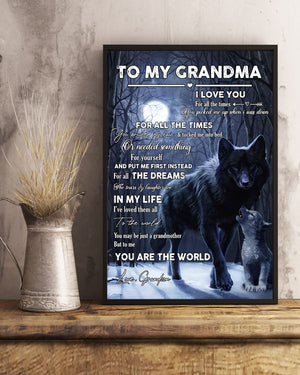 I Love You Canvas, Happy Mother’s Day Ideas, Mother’s Day Gift From Grandson To Grandma, Warm Home Decor Wall Art Visual Art 1616608345092.jpg