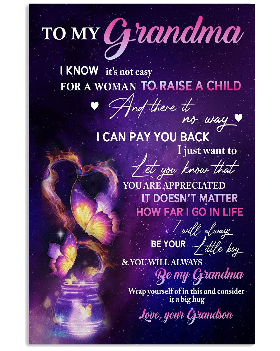 I'll Always Be Your Little Boy Canvas, Best Mother’s Day Gift Ideas, Mother’s Day Gift From Grandson To Grandma, Warm Home Decor Wall Art Visual Art 1616608427990.jpg