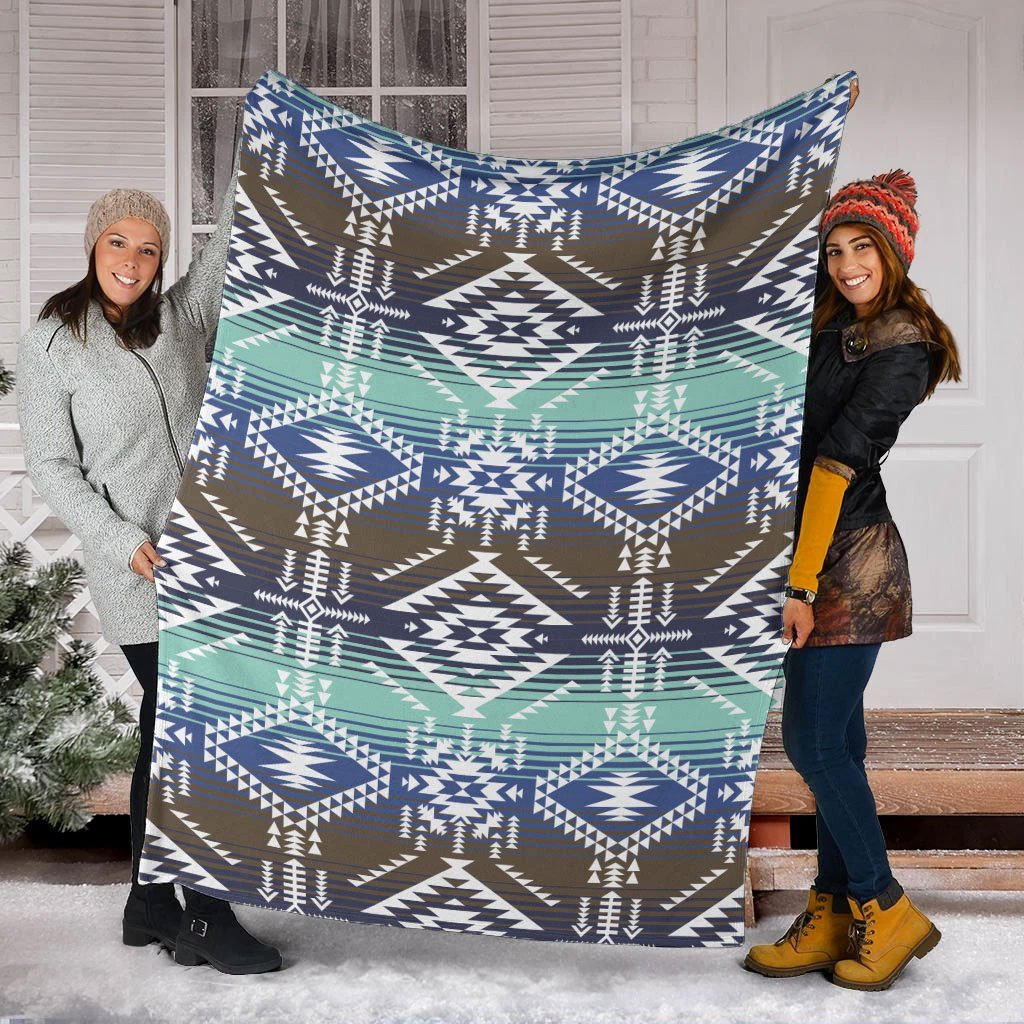 Native American Premium Blanket - Native Pattern 46 Fleece Blanket 1620232232776.jpg