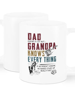 Dad Knows A Lot But Grandpa Knows Every Thing Mugs Meaningful Gift For Father's Day Double Side Printed Ceramic Coffee Mug Tea Cups Latte 1621356367516.jpg
