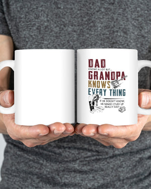 Dad Knows A Lot But Grandpa Knows Every Thing Mugs Meaningful Gift For Father's Day Double Side Printed Ceramic Coffee Mug Tea Cups Latte 1621356368097.jpg