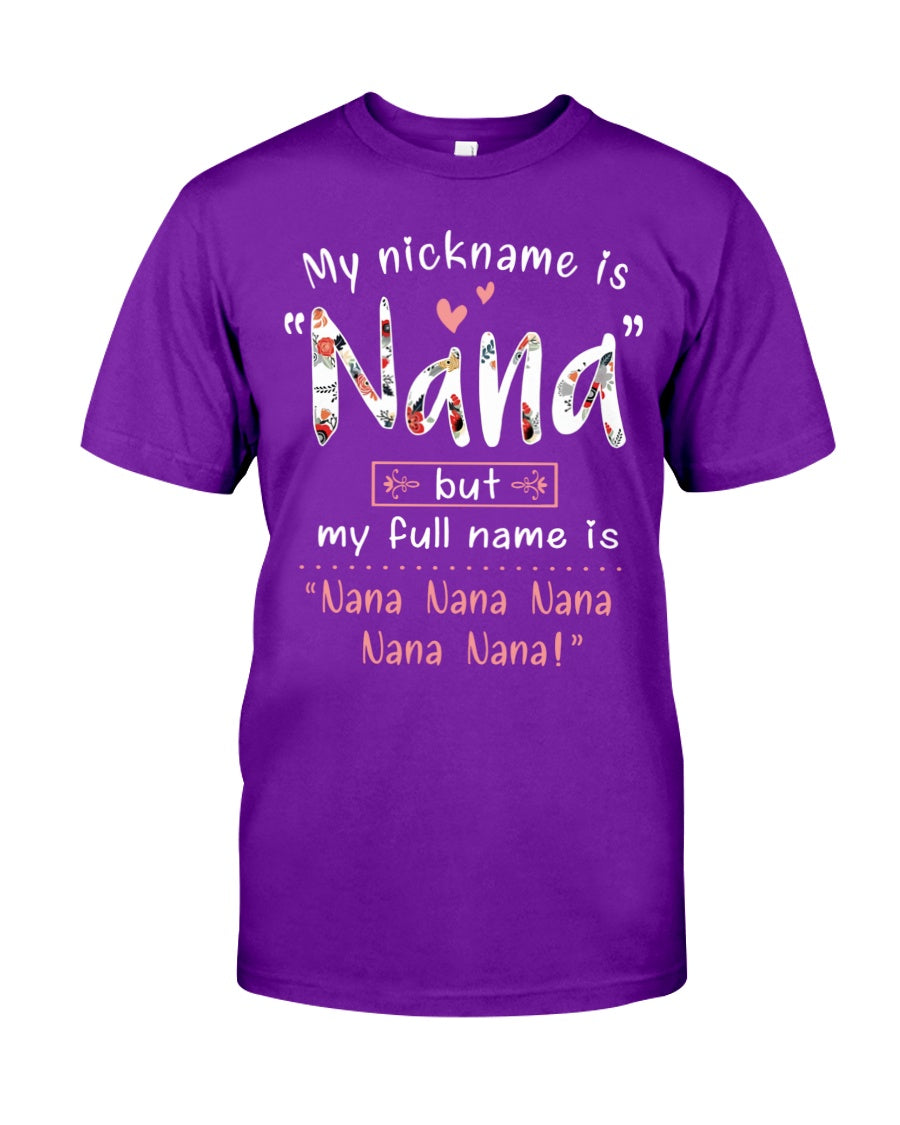 My Nickname Is Nana T-Shirt | Father's Day Gift 1621357327192.jpg