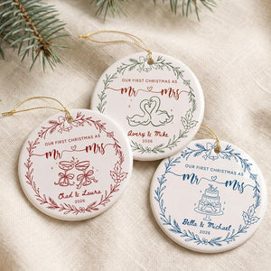 Personalized Engagement Ornament, The Year We Got Engaged Ceramic Keepsake, Custom Couple Ornament with Names and Year, Bride to Be Gift 16217b6f-13f6-4492-81bc-83c5e39a68e4-ghfh-1-.jpg
