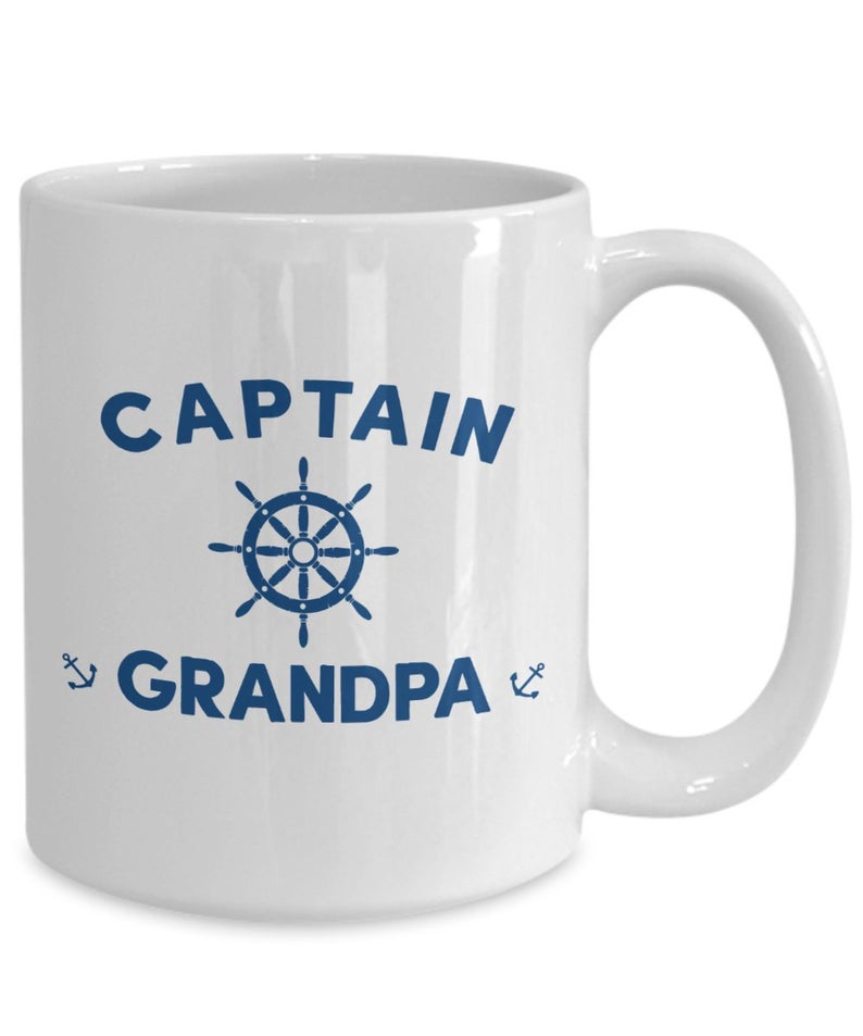 Captain Grandpa Mug Gift For Grandpa Father's Day Gift Double Side Printed Ceramic Coffee Mug Tea Cups Latte 1622433112135.jpg