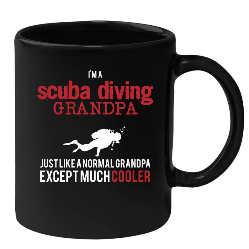 I'm A Scuba Diving Grandpa Mug Gift For Grandpa Father's Day Gift Double Side Printed Ceramic Coffee Mug Tea Cups Latte 1622514343763.jpg