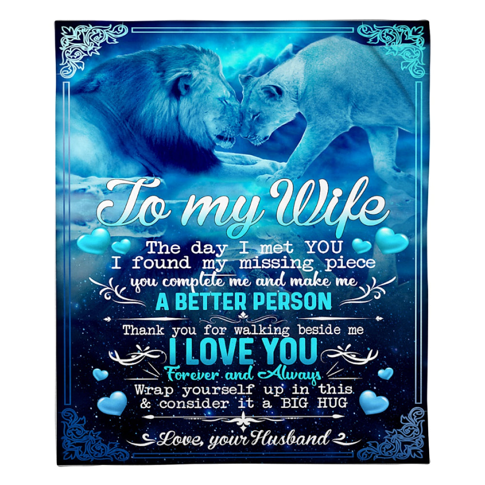 To My Wife Forever And Always Fleece Blanket Home Decor Bedding Couch Sofa Soft And Comfy Cozy 1623655739890.jpg
