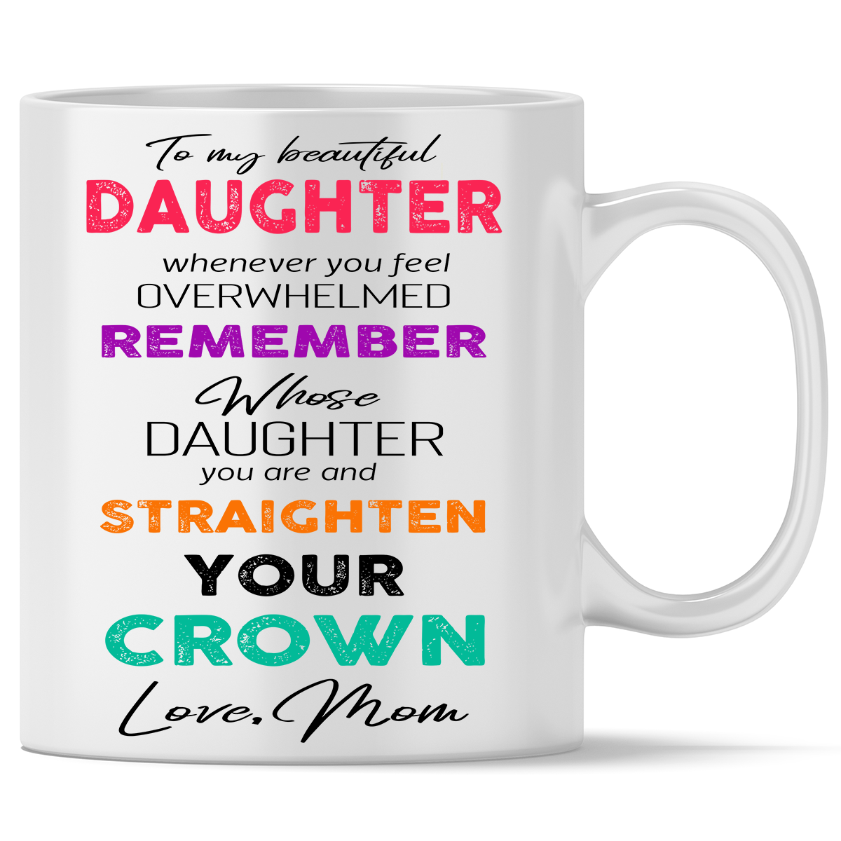 To My Beautiful Daughter Surprise Your Daughter Mug Gift For Daughter From Mom Birthday Gift Double Side Printed Ceramic Coffee Mug Tea Cups Latte 1623723165903.png